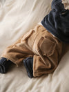 BAMBOOM Pants curderoy ampio - MOCHA SAND 347
