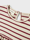 LIL ATELIER ABITO TURTLEDOVE/RED