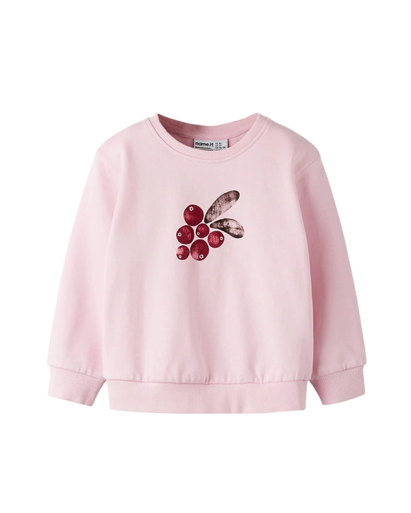 NAME IT MAGLIA FELPA CILIEGIA