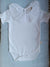 BABYGI BODY COLLO VOLANT BIANCO