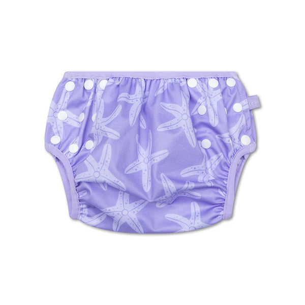 SWIMESSENTIAL Pannolino da bagno - Lilla - Stella Marina 0-3 ANNI