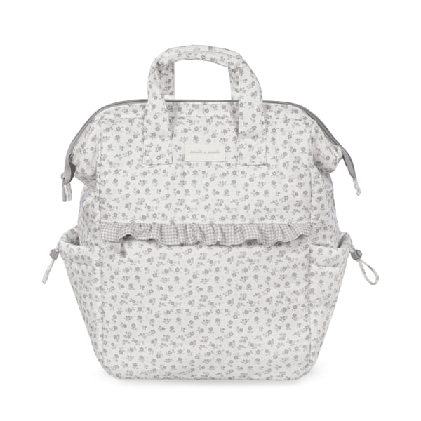 PASITO A PASITO ZAINO BLOOM FLOWER GREY