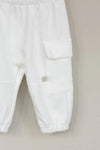 BAMBOOM PANTALONI WORKER OFF WHITE
