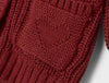 LIL ATELIER CARDIGAN spiced apple