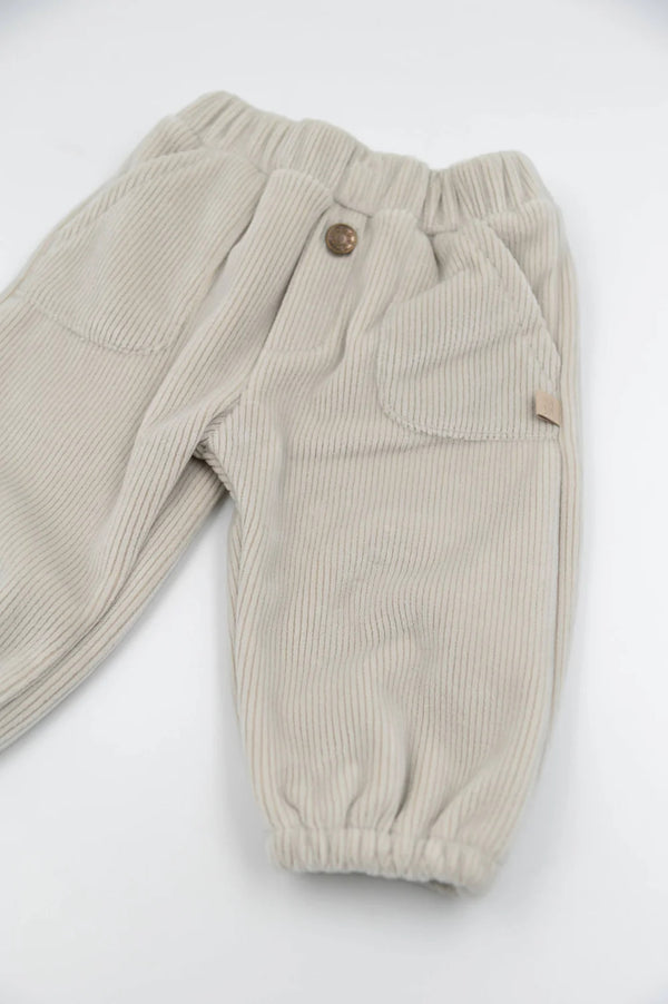 BAMBOOM Pants worker con tasche ampie - SKY GREY 352