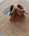 BAMBOOM BABBUCCE CON CHIUSURA CORDINO TAN CAMEL