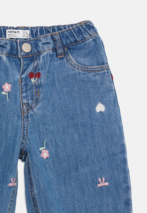 NAME IT JEANS BARREL RICAMATO