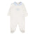 NANAN TUTINA COTONE ORGANICO BIANCA AZZURRA