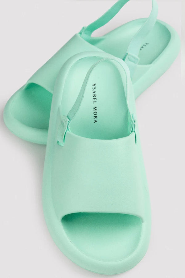 YSABEL MORA Infradito VERDE per bambini