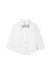 BOBOLI CAMICIA BIANCA CON PAPILLON GRIGIO 712022