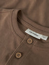 LIL ATELIER MAGLIA MEZZA MANICA COCA MOCHA