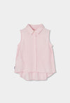 BOBOLI CAMICIA RICAMATA BIANCA M/M