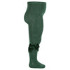 CONDOR CALZAMAGLIA LISCIA CON FIOCCO IN VELLUTO VERDE BOTTIGLIA COL 780