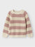 LIL ATELIER MAGLIA STRIPE TURTLEDOVE/WITHERED
