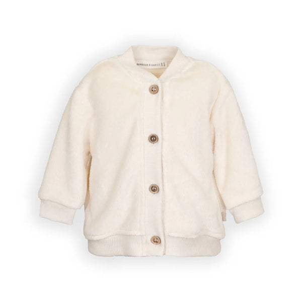 BAMBOOM Giacca Bomber Teddy - WARM WHITE 345