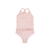 SWIMESSENTIAL costume da bagno - Rosa antico - Leopardo