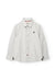BOBOLI CAMICIA GRIGIA CON MICRO POIS 732035