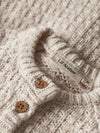 LIL ATELIER CARDIGAN A MAGLIA NOVELLE PEACH/MELANGE