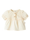 LIL ATELIER CAMICIA CON RICAMO ECRù