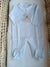 BABYGI TUTINA JERSEY DI COTONE ORSETTO AZZURRA