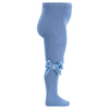 CONDOR CALZAMAGLIA LISCIA CON FIOCCO IN VELLUTO AZZURRO FRANCIA COL 449