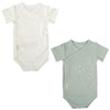 BIMBIDREAMS SET 2PZ BODY MANICA CORTA 50%BAMBù50%COTONE 0-1 MESE ORION
