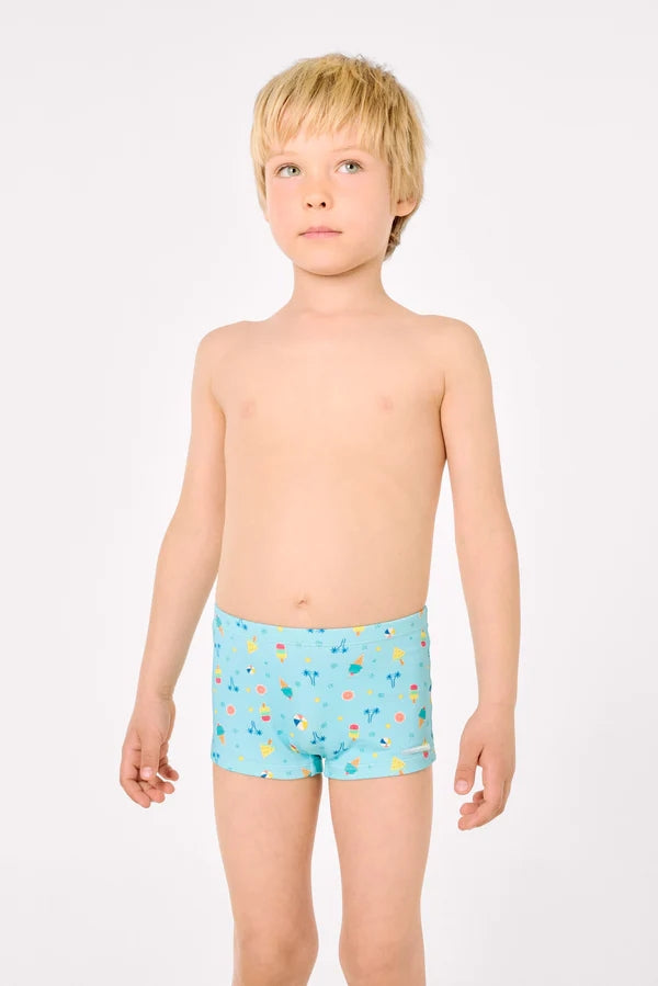 YSABEL MORA COSTUME da bagno boxer da bambino con stampa GELATI 93086
