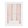 NANAN MUSSOLE 3PZ 80X80CM ROSA
