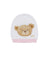 LE BEBè LBG6313 CAPPELLO FILO ORSETTO BIANCO/ROSA