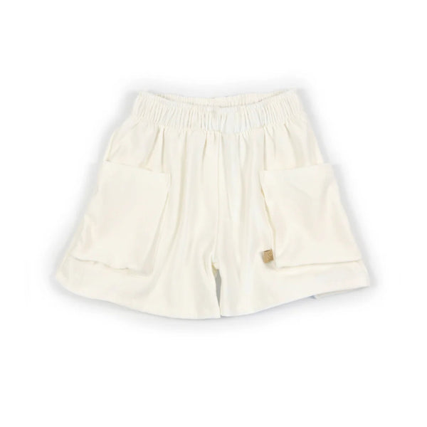 BAMBOOM SHORT CON TASCHE OFFWHITE 1137
