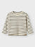 LIL ATELIER MAGLIA A RIGHE TURTLEDOVE