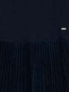 PATACHOU ABITO IN INTERLOCK E VELLUTO BLUE NAVY PAP/VET4133466