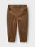 LIL ATELIER PANTALONE VELLUTO A COSTE SEPIA TINT