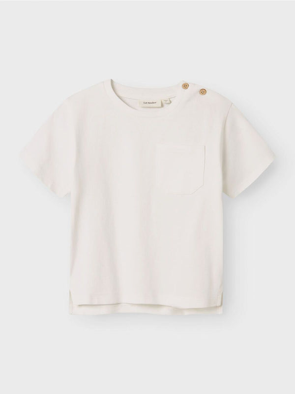 LIL ATELIER MAGLIA MEZZA MANICA COCONUT MILK