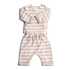 BAMBOOM TWIN-SET STRIPE PINK 1306