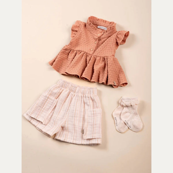 BAMBOOM SHORT CON TASCHE A STRISCE 1137