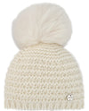 PAZ RODRIGUEZ CAPPELLO LANA PANNA CON POMPOM