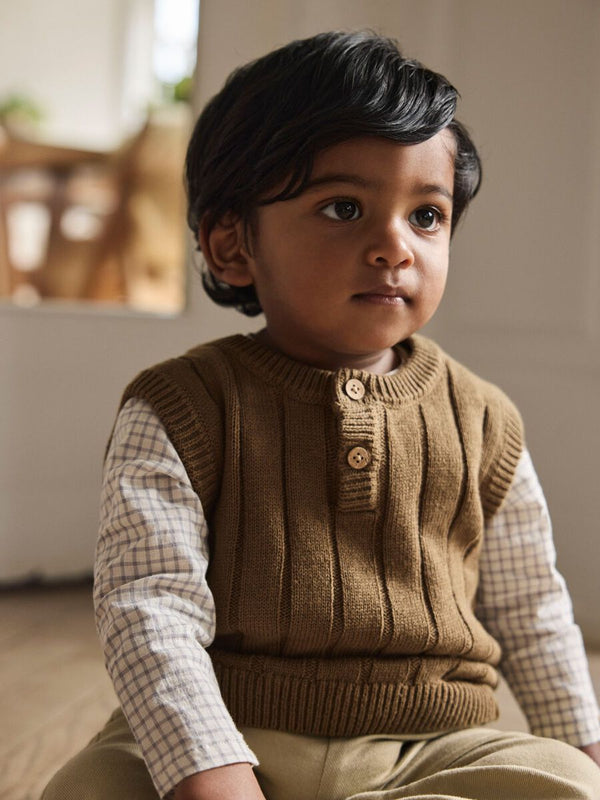 LIL ATELIER GILET kangaroo